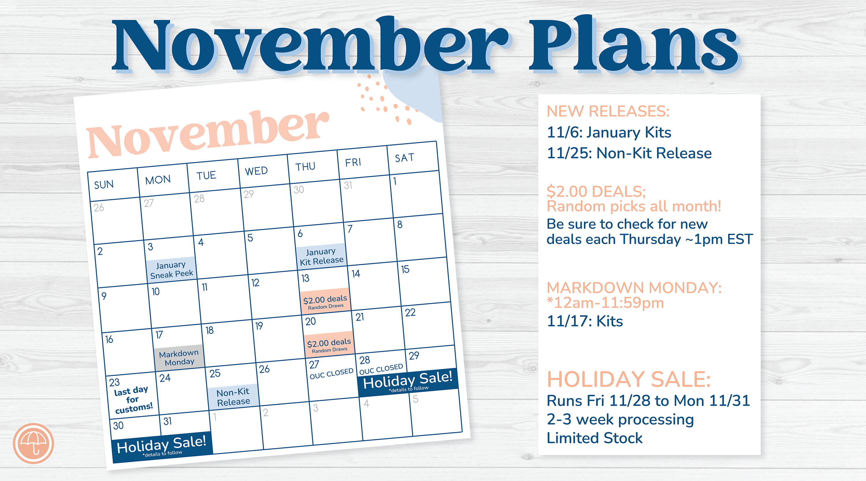 November 2025 Calendar