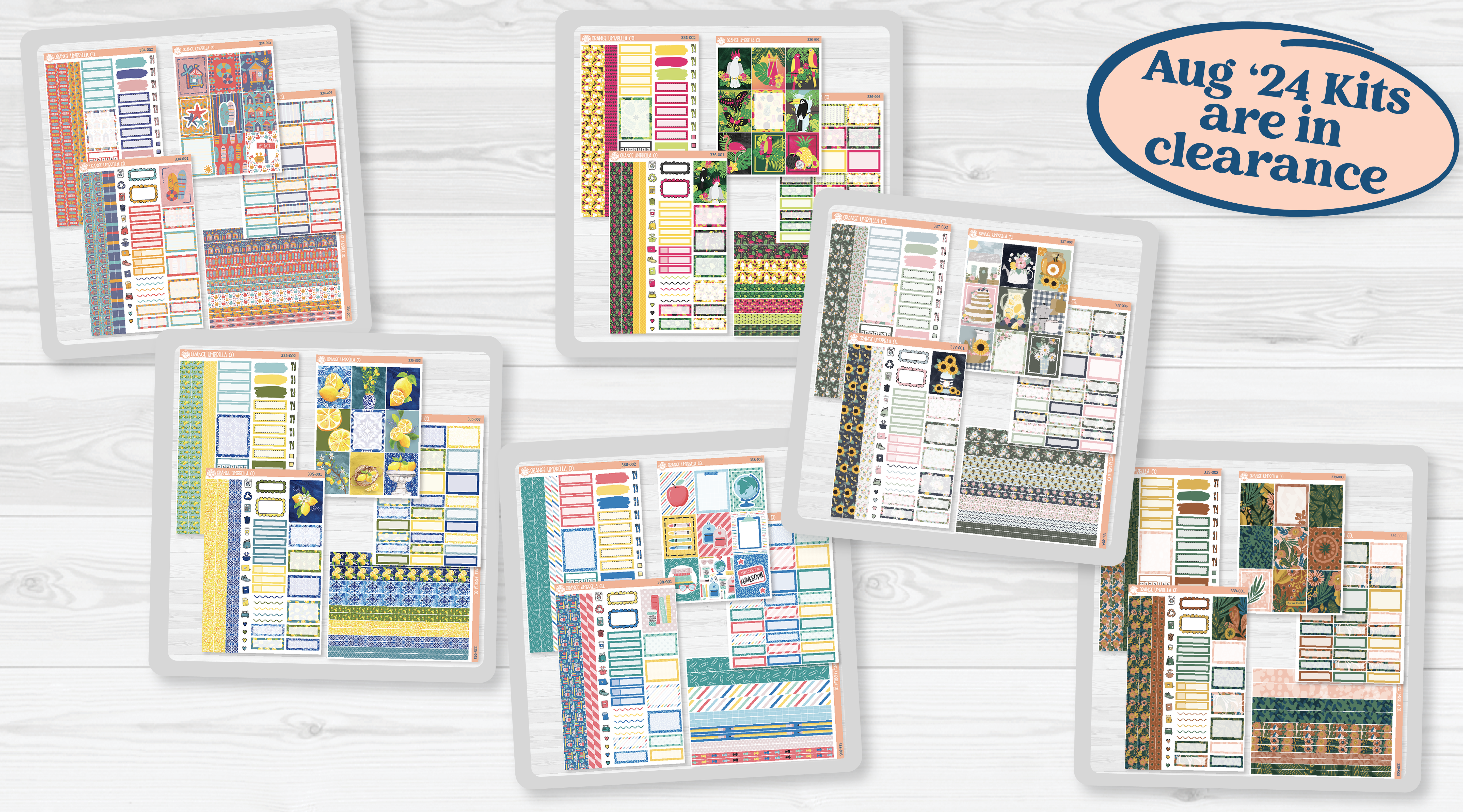 August 2024 Kits — Now 50% Off!