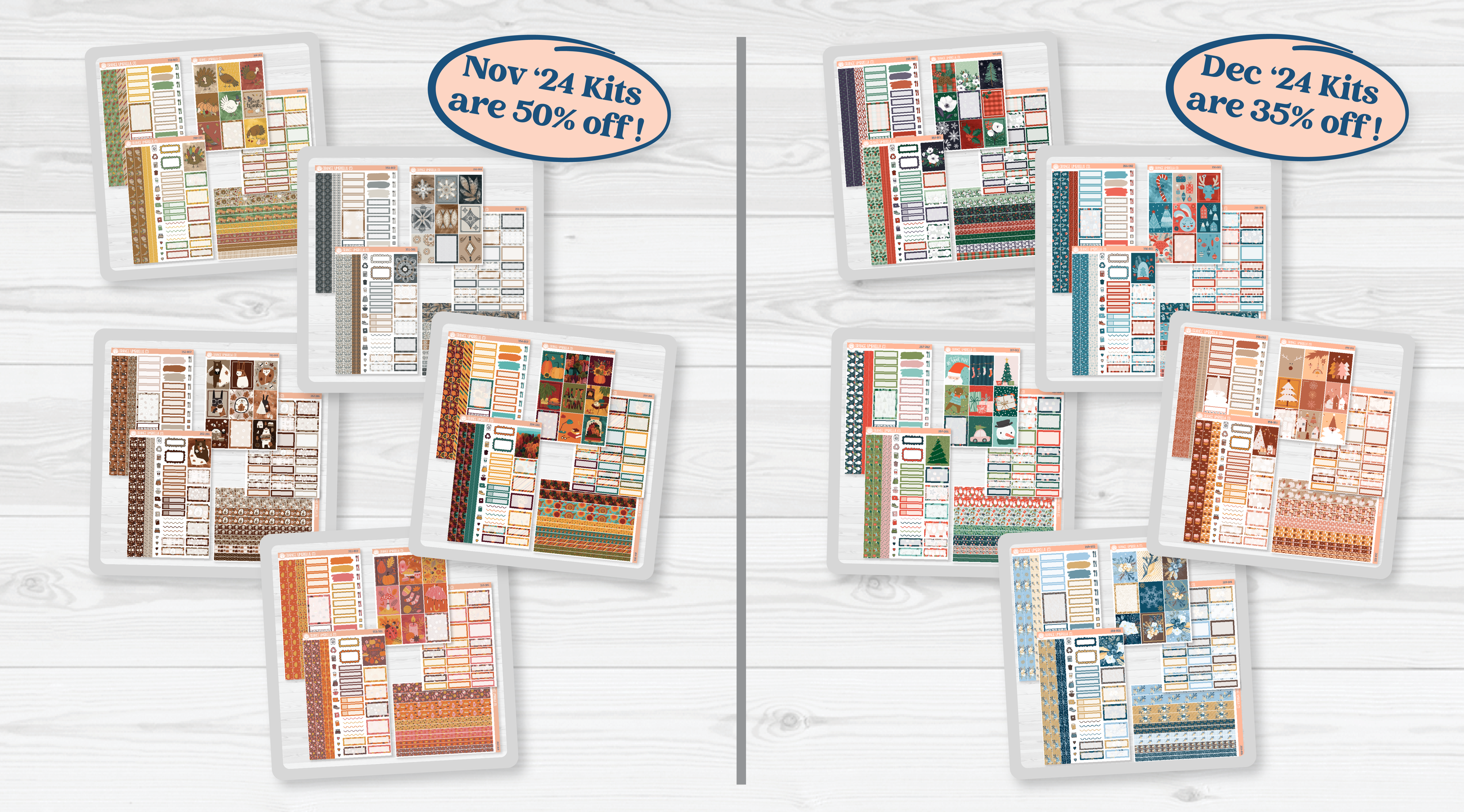 December 2024 Kits Added to Clearance — 35% Off!