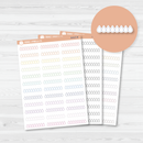 Water Droplet Tracker Planner Stickers | B-017