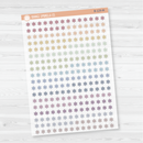 Asterisk Icon Planner Stickers | Clear Matte | B-129-CM