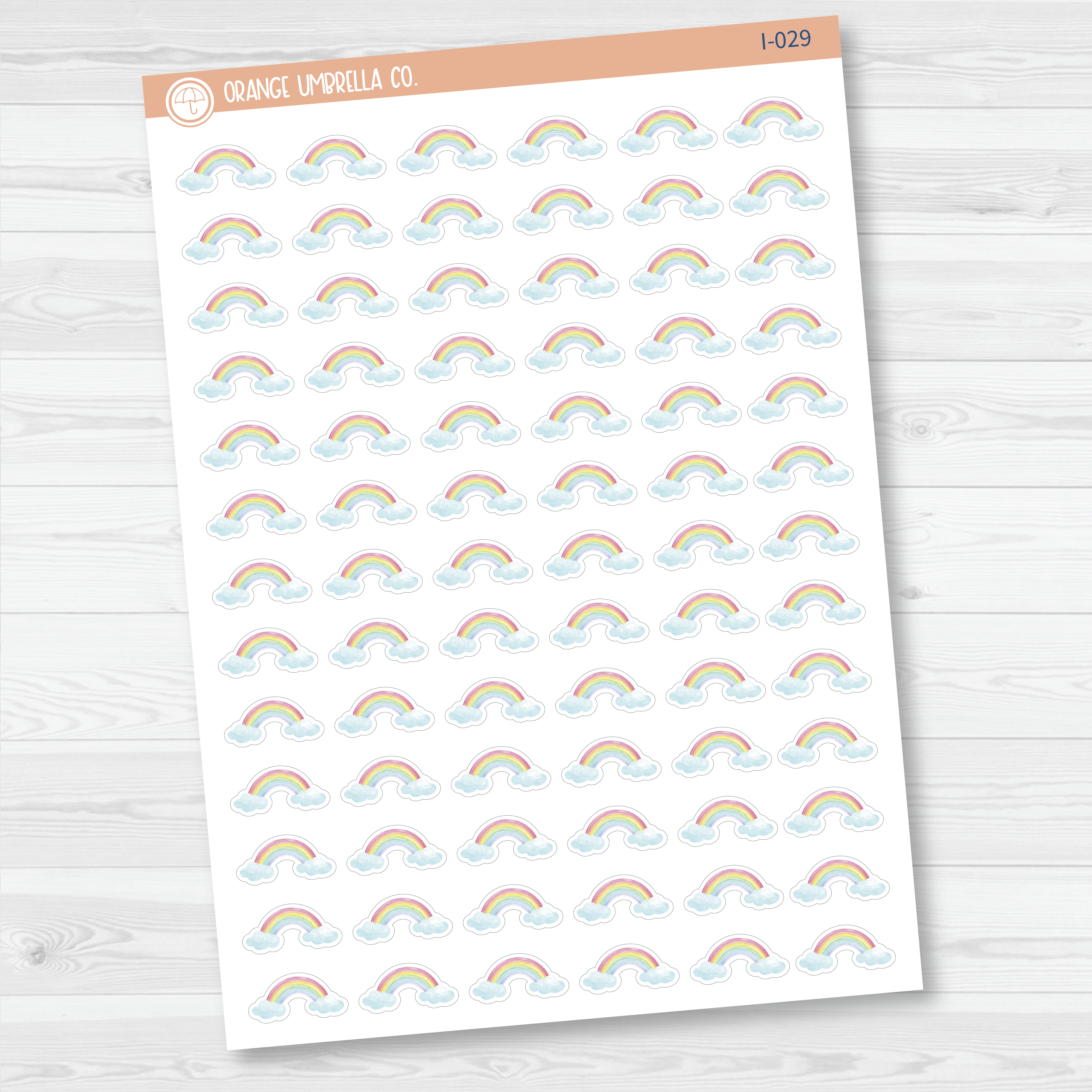 Weather Icon Planner Stickers | I-028 - I-035