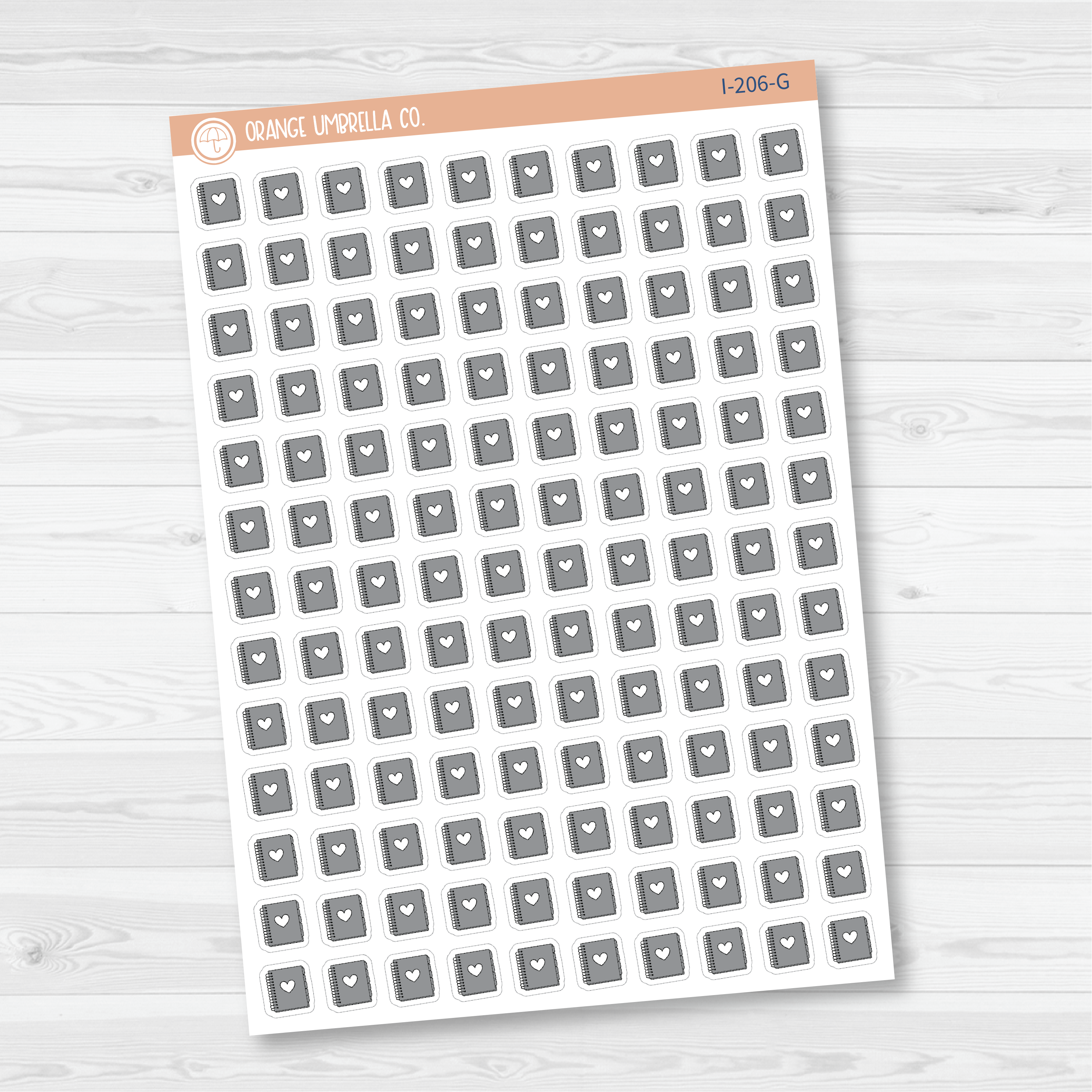 Planner Time Doodle Icon Planner Stickers | I-206