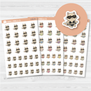 Spazz Cat Bikini Swim Suit Icon Planner Stickers | I-251