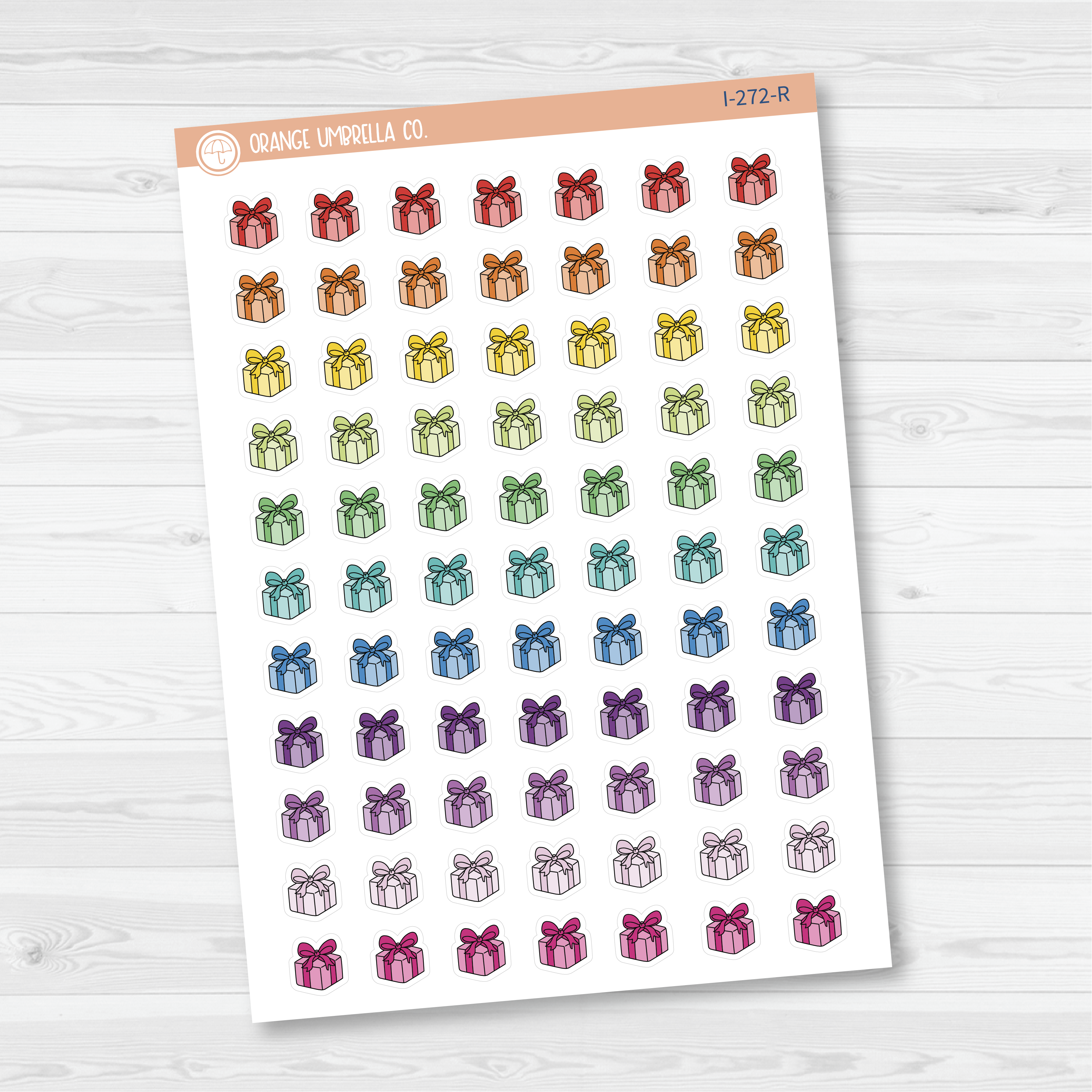 Gift Icon Planner Stickers | I-272