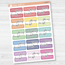 Hair Appointment Planner Stickers  | L-198