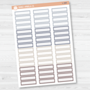 Hobonichi Cousin Skinny Labels Planner Stickers | Neutrals | L-389-390