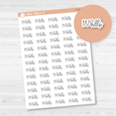 Pay Bills Script Planner Stickers | FC12 | S-022-B