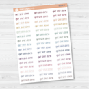 Get Sh*t Done Jen Plans Script Planner Stickers | FJP | S-108