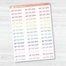 Get Sh*t Done Jen Plans Script Planner Stickers | FJP | S-108