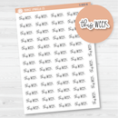 This Week Script Planner Stickers | FC12 | S-800-B