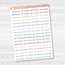 AM Routine Jen Plans Script Planner Stickers | FJP | S-981