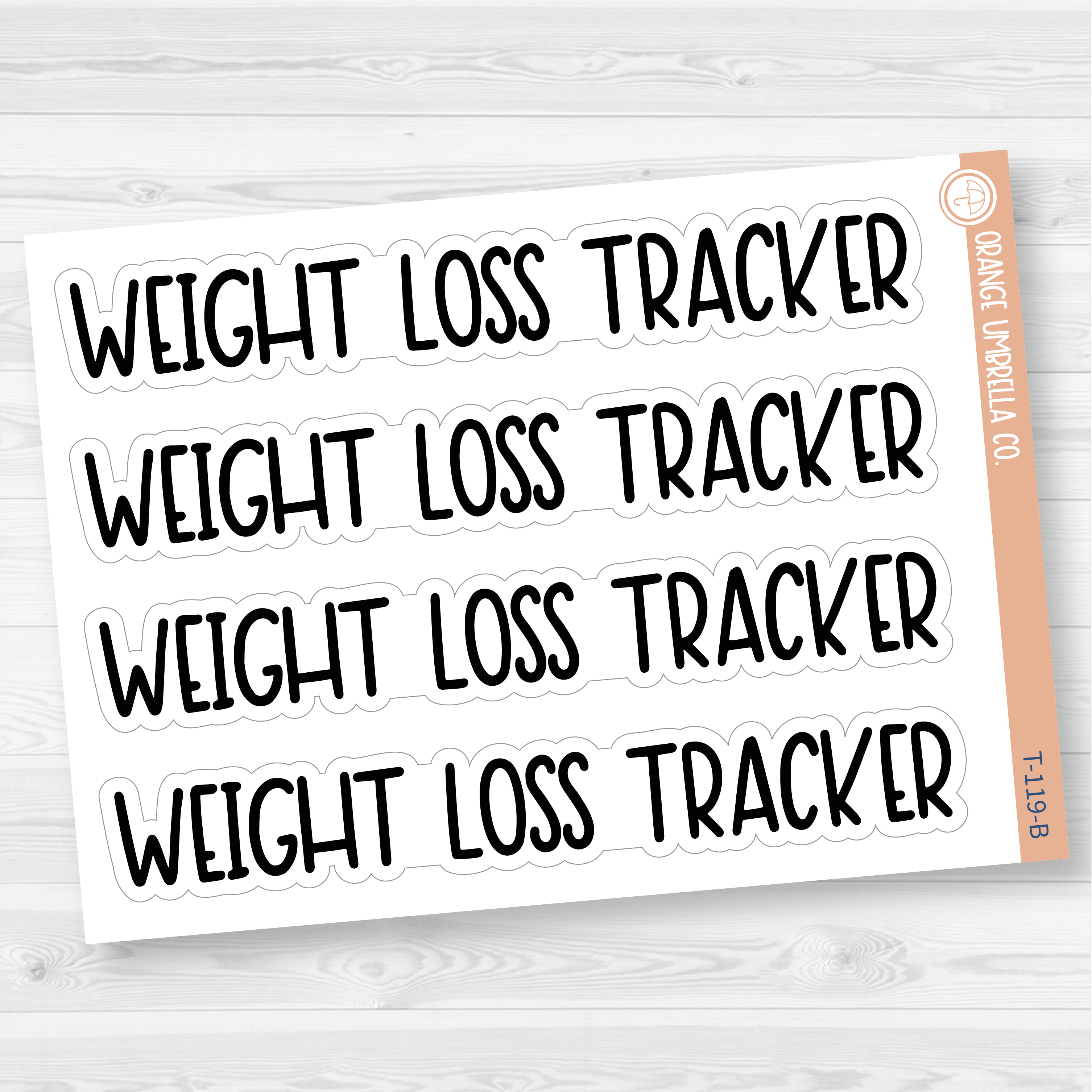 Health Dashboard Header Script Planner Stickers | F8 | T-119-T-124