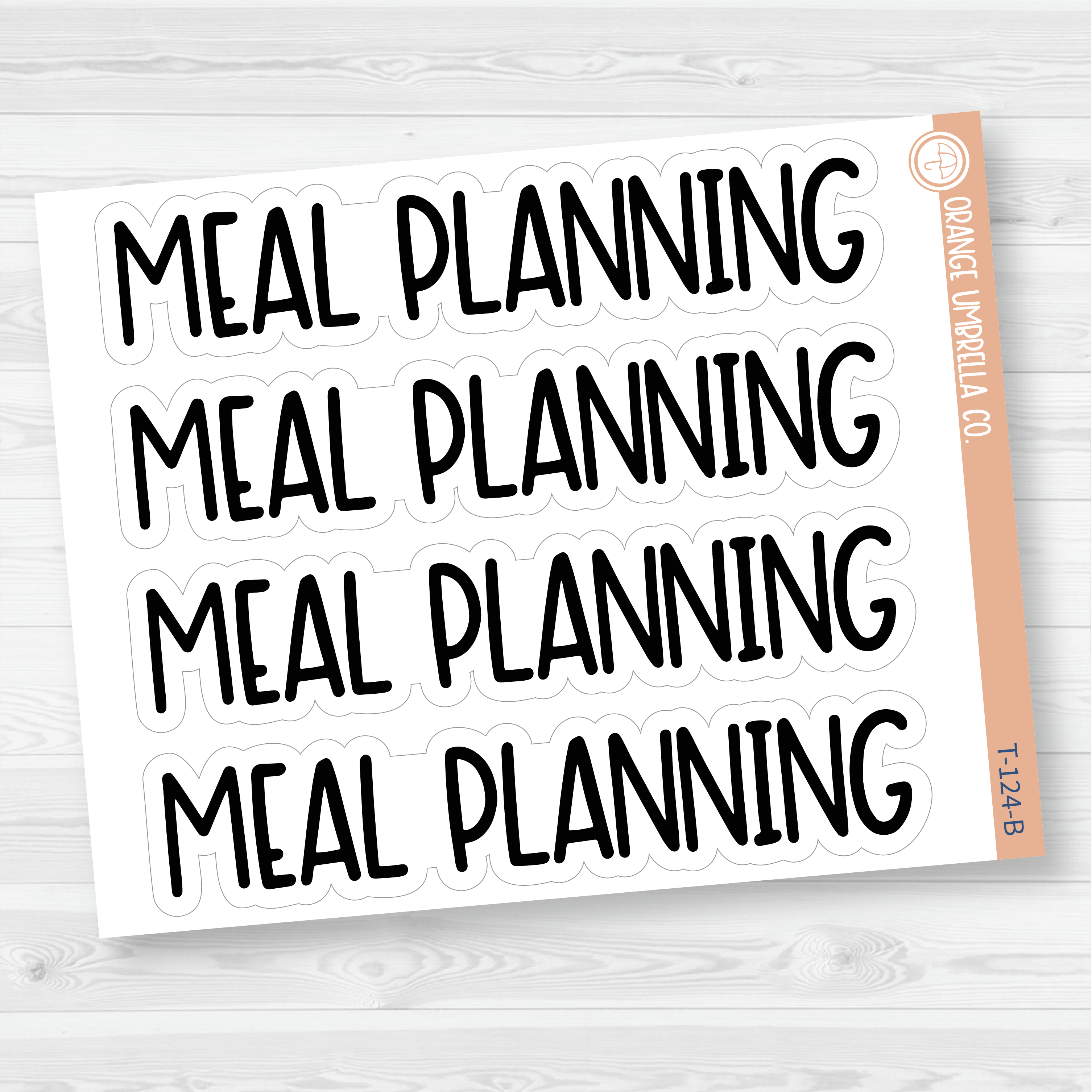 Health Dashboard Header Script Planner Stickers | F8 | T-119-T-124