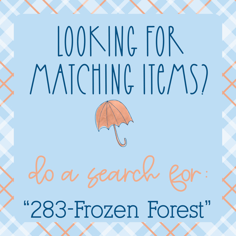 Hobonichi Cousin Planner Kit Stickers | Frozen Forest 283-051