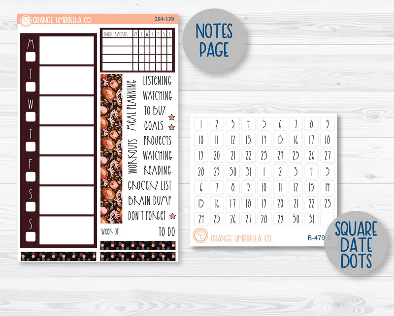 A5 Daily Duo Planner Kit Stickers | Rosy Cheeks 284-121