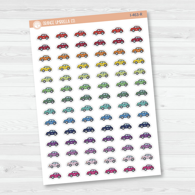 Car Doodle Icon Planner Stickers | I-463