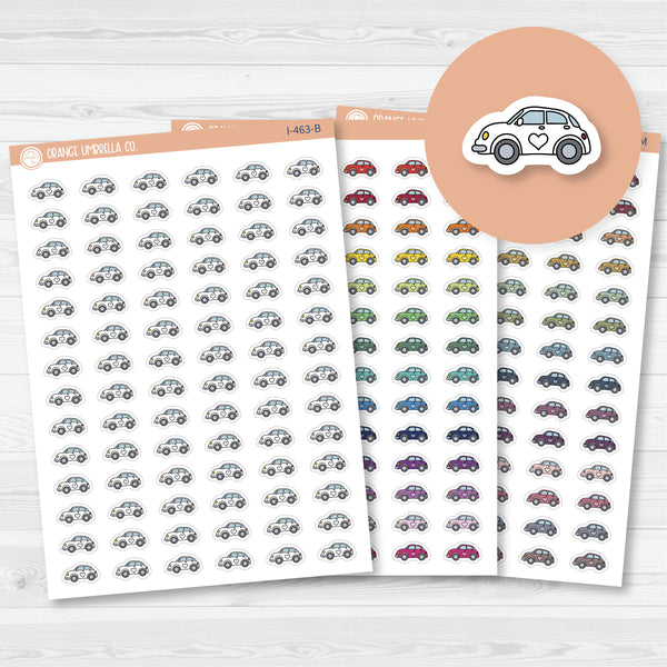 Car Doodle Icon Planner Stickers | I-463