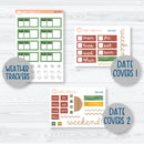 Thanksgiving Planner Kit | Hobonichi Cousin Planner Kit Stickers | Turkey Trot | 350-051