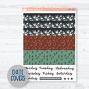 Winter Floral Stickers | A5 Daily Duo Planner Kit Stickers | Stillness | 355-121