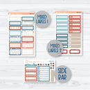 Winter Animal Kit | Hobonichi Cousin Planner Kit Stickers | Frosty Friends | 356-051