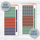 Winter Floral Stickers | A5 Daily Duo Planner Kit Stickers | Stillness | 355-121