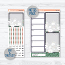 Winter Floral Stickers | A5 Daily Duo Planner Kit Stickers | Stillness | 355-121