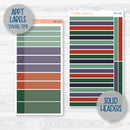 Winter Floral Stickers | 7x9 Daily Duo Planner Kit Stickers | Stillness | 355-131