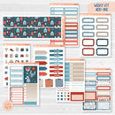 Winter Animal Kit | Weekly Add-On Planner Kit Stickers | Frosty Friends | 356-012