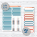 Winter Animal Kit | A5 Plum Daily Planner Kit Stickers | Frosty Friends | 356-141