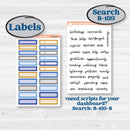 New Year’s Day | A5 Plum Monthly & Dashboard Planner Kit Stickers | Pop Fizz Clink | KIT-360-S