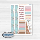 Winter Snowman Kit | Journaling Kit Planner Stickers | Frosted | KIT-362-D