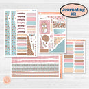 Winter Snowman Kit | Journaling Kit Planner Stickers | Frosted | KIT-362-D