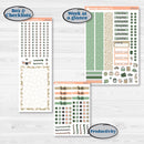 Spring Floral Kit | A5 Daily Duo Planner Kit Stickers | Lil Spring Thing | KIT-372-L