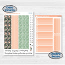 Spring Floral Kit | 7x9 Plum Daily Planner Kit Stickers | Lil Spring Thing | KIT-372-P