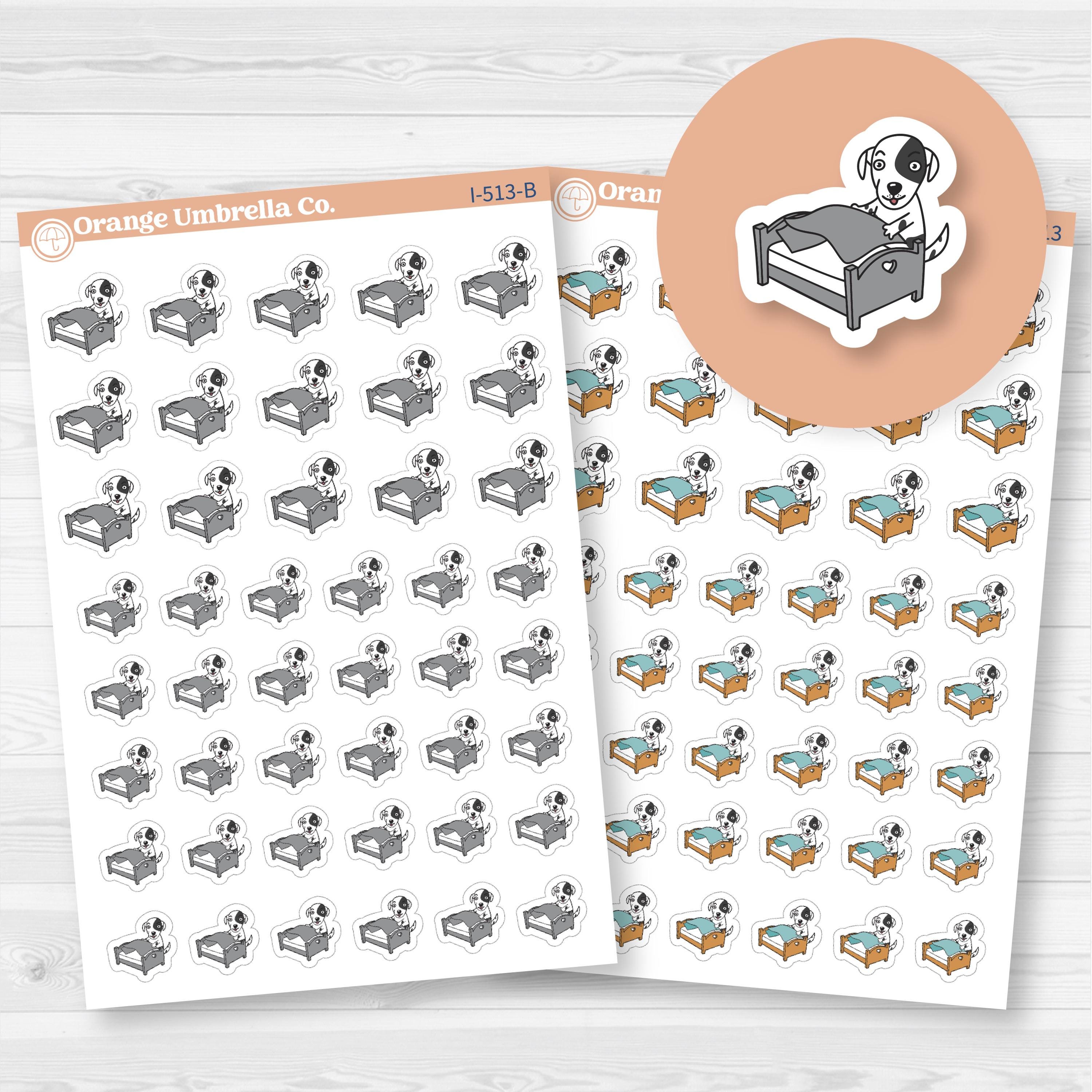 Stella Make Bed Chore Icons Planner Stickers | I-513