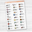 May Wacky Holidays Planner Stickers | F17 | E-328