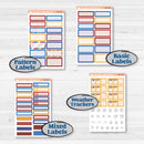 Floral Memorial Day Kit | Hobonichi Cousin Weekly & Daily Planner Kit Stickers | Brave | KIT-382-E
