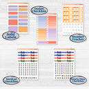 Bear and Plant Kit | Weekly Add-On Labels Planner Kit Stickers | Homebody | KIT-385-C