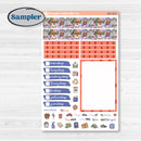 Bear and Plant Kit | A5 Compact Vertical Planner Kit Stickers for Erin Condren | Homebody | KIT-385-G