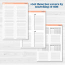 Floral Memorial Day Kit | A5 Compact Vertical Planner Kit Stickers for Erin Condren | Brave | KIT-382-G