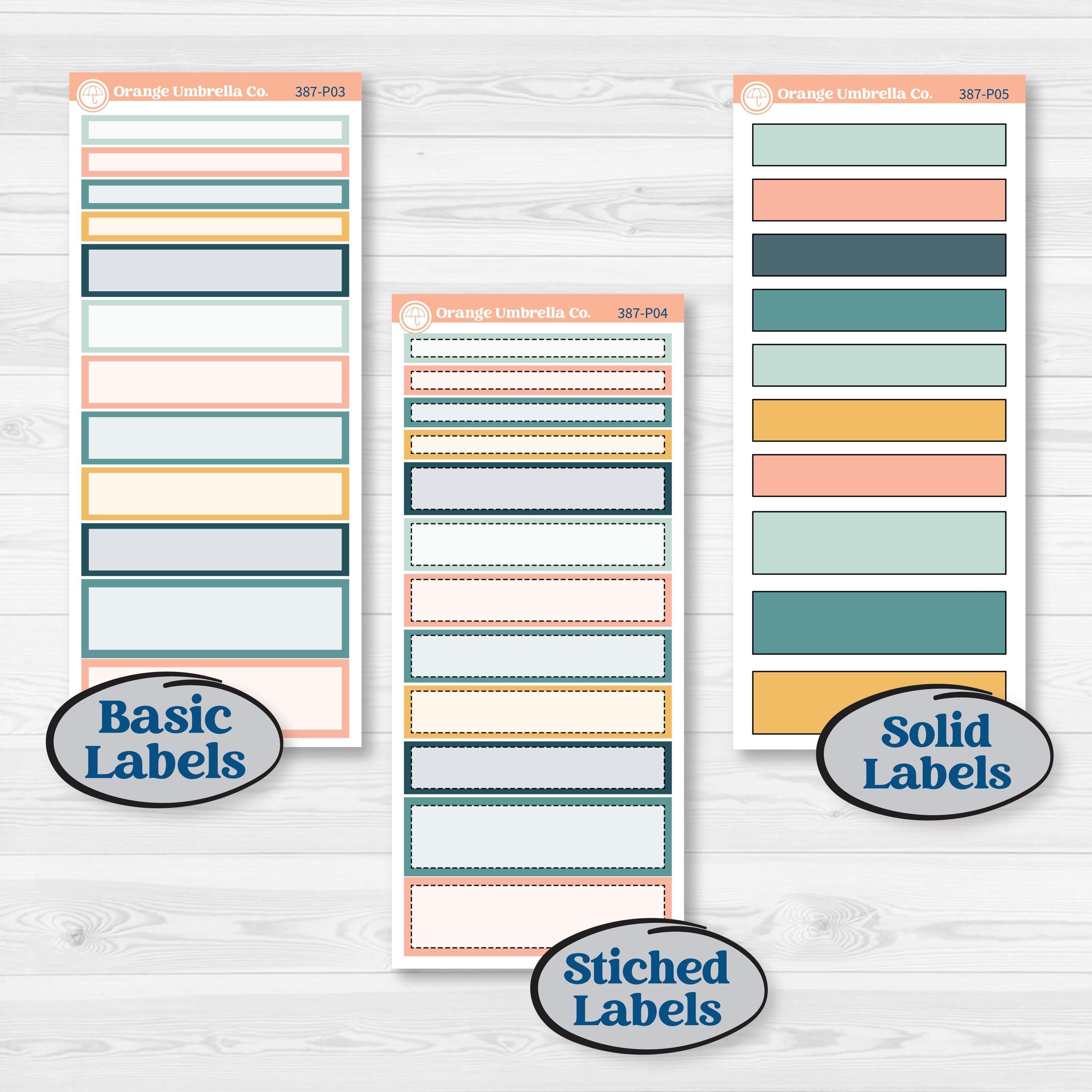 Travel Vacation Planner Kit | 7x9 Plum Daily Planner Kit Stickers | Adventure Awaits | KIT-387-P