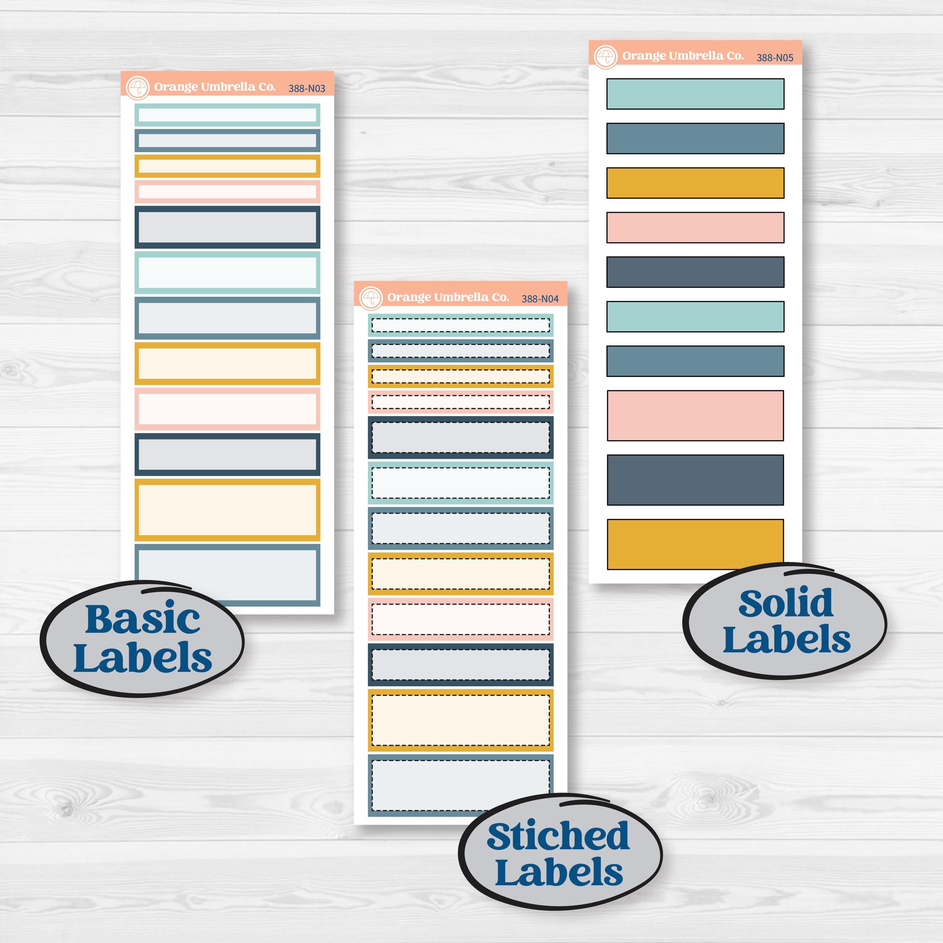 Summer Ocean Beach Kit | A5 Plum Daily Planner Kit Stickers | Seas the Day | KIT-388-N