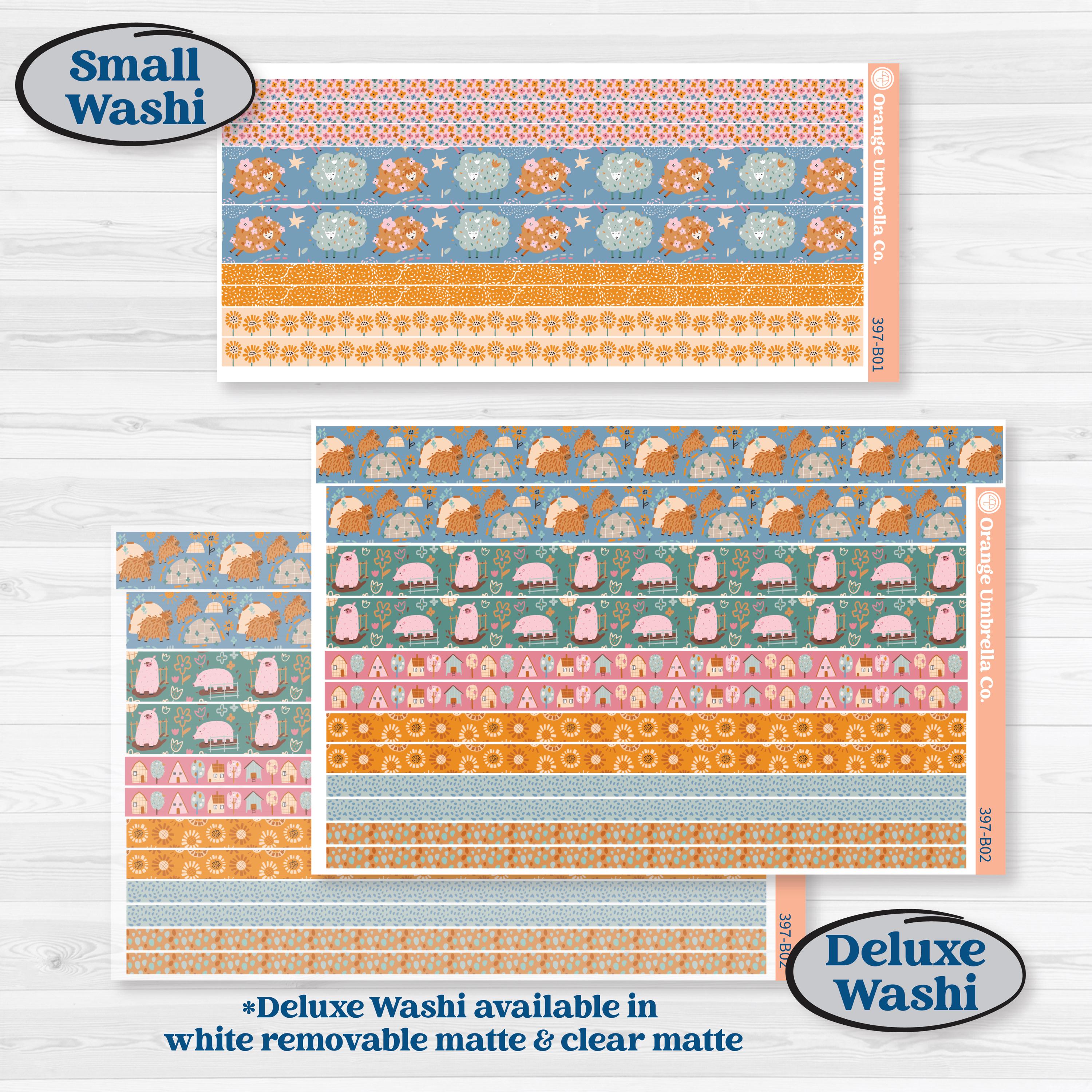 Cow Farm Kit | Weekly Add-On Planner Kit Stickers | Legen-dairy | KIT-397-B