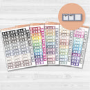 2025 Kit Weather Trackers Planner Sticker | F17 | L-524
