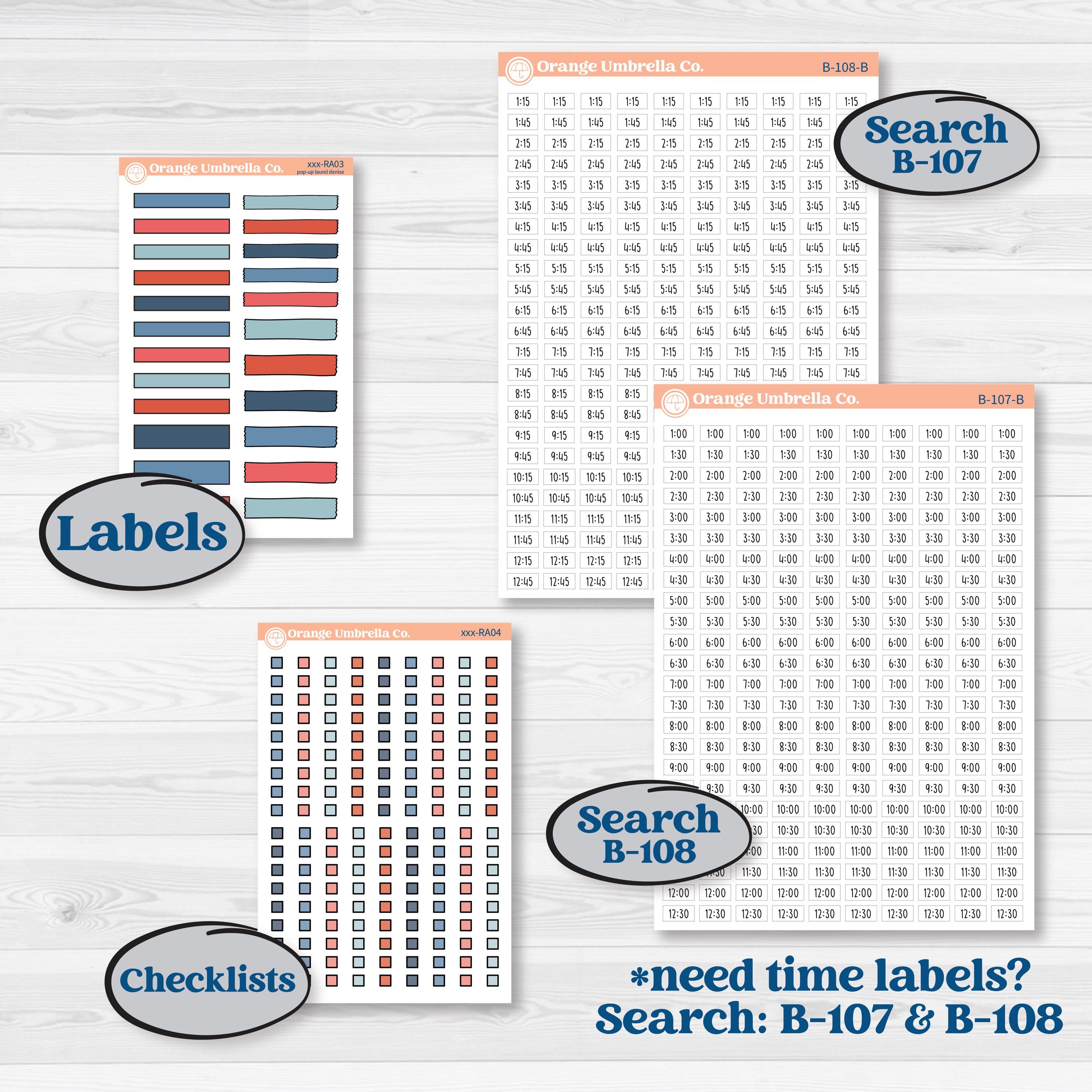 Independence Day | Laurel Denise Pop-Up Planner Kit Stickers | Freedom | KIT-394-RA