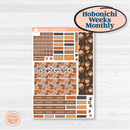 Fall Leaves Autumn Kit | Hobonichi Weeks Monthly Planner Kit Stickers | All Fall Down | KIT-403-Z