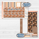 Fall Leaves Autumn Kit | 7x9 Erin Condren Life Planner Monthly & Dashboard Sticker Kit | 2024-2025 Planners | All Fall Down | KIT-403-W