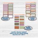 Autumn Reading Kit | 7x9 Erin Condren Daily Duo Planner Kit Stickers | Reading Season | KIT-409-M