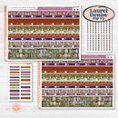 Autumn Reading Kit | Laurel Denise Pop-Up Planner Kit Stickers | Reading Season | KIT-409-RA
